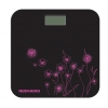 Весы напольные электронные Redmond RS-715 pinlk flowers черный/рисунок макс.180кг (RS-715 (PINK))