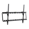 Кронштейн Kromax IDEAL-2 grey, для LED/LCD/ TV 32"-70", max 50 кг, настенный, 1 ст свободы, наклон 0°-15°, от стены 28 мм, max VESA 600x400 мм, тонкий