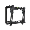 Кронштейн Kromax IDEAL-6 grey, для LED/LCD/ TV 15"-47", max 35 кг, настенный, 1 ст свободы, наклон 0°-15°, от стены 28 мм, max VESA 200x200 мм, тонкий