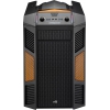 Корпус Aerocool XPredator Cube черно-оранжевый mATX, 0.7мм, без БП, с окном, 1х20см LED, 1x14см, 2х реобаса, корзина для 3х 3.5"/2.5", USB 3.0/HD Audi (4713105952841)
