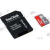 SanDisk Ultra <SDSDQUIN-064G-G4> microSDXC Memory Card 64Gb Class10 UHS-I  U1+microSD-->SD Adapter
