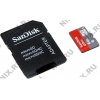 SanDisk Ultra <SDSDQUIN-008G-G4> microSDHC Memory Card 8Gb Class10  UHS-I  U1+microSD-->SD  Adapter