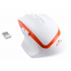 Мышь Oklick 630LW белый/оранжевый оптическая (1600dpi) беспроводная USB игровая (5but)