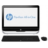 Моноблок HP Pavilion 23-g150nr 23" Full HD Cel G1840T (2.5)/4Gb/500Gb 7.2k/HDG/DVDRW/CR/Windows 8.1 64/GbitEth/WiFi/BT/90W/клавиатура/мышь/Cam/черный/серебристый 1920x1080 (K0R22EA)