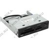 Sema <SFD-321F/S71UB Black>3.5" Internal  USB2.0 CF/MD/MMC/SD/microSD/MS(/Pro/Duo)Card Reader/Writer+1portUSB2.0