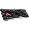 Клавиатура игровая A4 Bloody Q100 черный PS/2 Gamer
