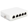 Коммутатор D-Link DGS-1005A/D1A Неуправляемый коммутатор с 5 портами 10/100/1000Base-T, функцией энергосбережения и поддержкой QoS