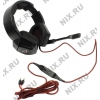 Наушники с микрофоном Qcyber DOOMSDAY <QC-01-003DV01> (с регулятором громкости, USB,  шнур 2.5м)