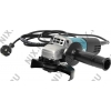 Makita <9558HNK> Угловая шлифмашина (840W, 11000 об/мин, D125 мм,  M14, кейс)