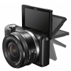 Фотоаппарат SONY ILCE-5000LB Black  <20.1Mp,SDXC, Wi-Fi, NFC> ['ILCE5000LB.CEC] (сменная оптика)