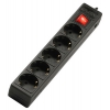Сетевой фильтр Sven Optima Base 1,8 м (5 розеток) серый, цветная коробка (SV-012557)