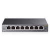 Коммутатор 8PORT 1000M TL-SG108E TP-Link 8-портовый гигабитный настольный Easy Smart коммутатор, 8 портов RJ45 10/100/100 Мбит/с, VLAN на базе MTU/порта/тэга, QoS, IGMP Snooping