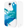 Чехол-книжка Hama для Samsung Galaxy S4 Crystal WD голубой (152632) (00152632)