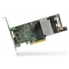 Контроллер LSI MegaRAID SAS9271-8I SGL  (LSI00330) SAS6G (PCI-E 3.0, LP) , RAID , 8port (),1GB onboard, Каб.отдельно
