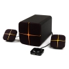 Колонки Dialog Progressive AP-205B BLACK - 2.1, 18W+2*10W RMS, Bluetooth, USB