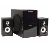 Колонки Dialog Progressive AP-220 BLACK - 2.1, 30W+2*12W RMS, USB+SD reader