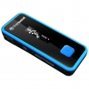 Плеер Transcend MP350B МР3/WMA/WAW плеер, FM-радио, 8GB, черный/голубой (TS8GMP350B)