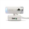 Камера интернет Dialog WC-23UAF White-Silver 3.0M, автофокус, Full HD, встр.микр, USB2.0