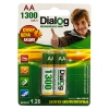 Аккумуляторы Dialog HR6/1300-2B - NiMH АА 1300mAh 2шт в блистере