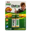 Аккумуляторы Dialog HR6/2000-2B - NiMH АА 2000mAh 2шт в блистере