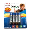 Батарейки Dialog R03P-8B - cолевые ААА 8шт в блистере