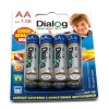 Батарейки Dialog R6P-8B - cолевые АА 8шт в блистере