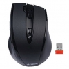 Мышь A4-Tech G10-770HL (Black) беспроводная,черная, 7 кн, размер L, Holeless, 400-2000 dpi/5 mold, 125/250/500Hz, 15-20(m), 1*AA
