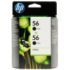 Картридж струйный HP C9502AE черный x2уп. для HP DJ 5550/450 PS7150/7350/7550 (C9502AE/BL)