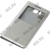 Samsung <EF-CG850BSEGRU> S View Cover Silver для  Galaxy Alpha