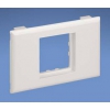 Лицевая панель Panduit (T70BL1AW) T70 1 вст. 45х45 бел.