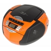 Аудиомагнитола Rolsen RBM214MUR-OR оранжевый/черный 4Вт/CD/CDRW/MP3/FM(an)/USB (1-RLAM-RBM214MUR-OR)