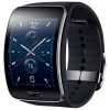 Умные часы Samsung Galaxy Gear S SM-R7500 2"/черный (SM-R7500ZKASER)