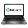 Ноутбук HP ProBook 455 G2 A8 7100/4Gb/500Gb/DVD-RW/AMD Radeon R6 M255DX 2Gb/15.6"/FWXGA (1366x768)/Free DOS/black/WiFi/BT/Cam/2550mAh/Bag (G6W37EA)