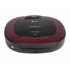Пылесос-робот LG VR63406LV черный/бордовый