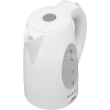 Чайник электрический Polaris PWK 1885C 1.8л. 2200Вт белый/серый (корпус: пластик) (PWK1885C)