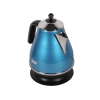 Чайник DeLonghi KBO2001.B, 2000Вт, 1.7л, сталь, голубой (0177600100)