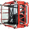 OpenFrame INWIN IW-CA03 D-FRAME ATX Без БП, с окном,  Aluminum <6107898>