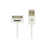 Кабель Energizer LCHEHUSBSYIP2 Apple, iPhone/iPad 30-pin, белый, USB 2.0, 1,5 метра