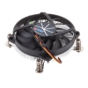 Кулер TITAN DC-150A915Z/R до 75W, на винтах, низкопрофильный, для INTEL LGA 1150/1155/1156, 95x95x30, 2600 RPM, <33.4 dBA