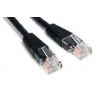 Кабель Патч-корд Lanmaster LAN-45-45-1.0-BK вилка RJ-45-вилка RJ-45 кат.5е 1м чёрный ПВХ