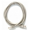 Кабель Патч-корд Lanmaster FTP LAN6-S45-45-0.5-GY вилка RJ-45-вилка RJ-45 кат.6 0.5м серый ПВХ (уп.:1шт)