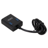 Концентратор USB 3.0 Ginzzu GR-384UAB (4 порта, БП)