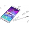 Samsung Galaxy Note 4  SM-N910C White(1.9+1.3GHz,3GbRAM,5.7"2560x1440AMOLED,4G+BT+WiFi+GPS,32Gb+microSD,16Mpx,Andr)