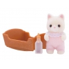 Игровой набор Sylvanian Families "Малыш Котёнок" текстиль (от 4 лет) (3417)