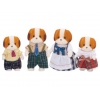 Игровой набор Sylvanian Families "Семья Собачек" текстиль/ПВХ/пластмасса (от 4 лет) (3139K)