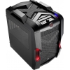 Корпус Aerocool Strike-X Cube Black , mATX, без БП, сталь 0.7мм, USB 3.0, окно, фильтр для БП, корзина для HDD, реобас, 20см + 12см вент-ры. (4713105952773)