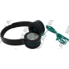 Наушники Panasonic RP-HXS400E-K <Black>  (шнур 1.2м)