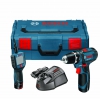 Дрель-шуруповерт Bosch GSR 10.8-2-Li + GOS 10.8V-Li (060124100C)