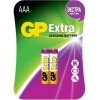 Батарея GP Extra Alkaline 24AX LR03 AAA (2шт) блистер (GP 24AX-2CR2 EXTRA) (мин.кол.10)
