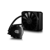 Устройство охлаждения(кулер) Deepcool Watercooler MAELSTROM 120K Soc-FM2+/AM2+/AM3+/1150/1151/1155/2011/ 4-pin 18-32dB Al 150W 756gr LED Ret (MAELSTROM120K)